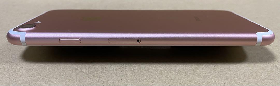 iPhone7 Rose Gold 128GB SIMフリー バッテリー89%