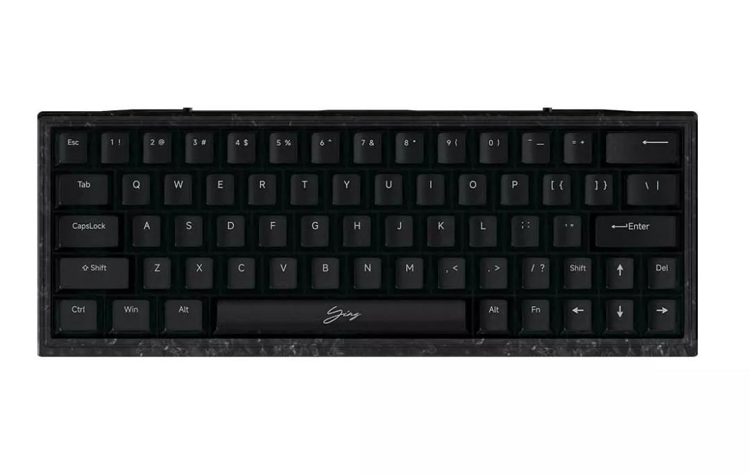 Ying63 Forged Carbon Keyboard 墨(Mo)