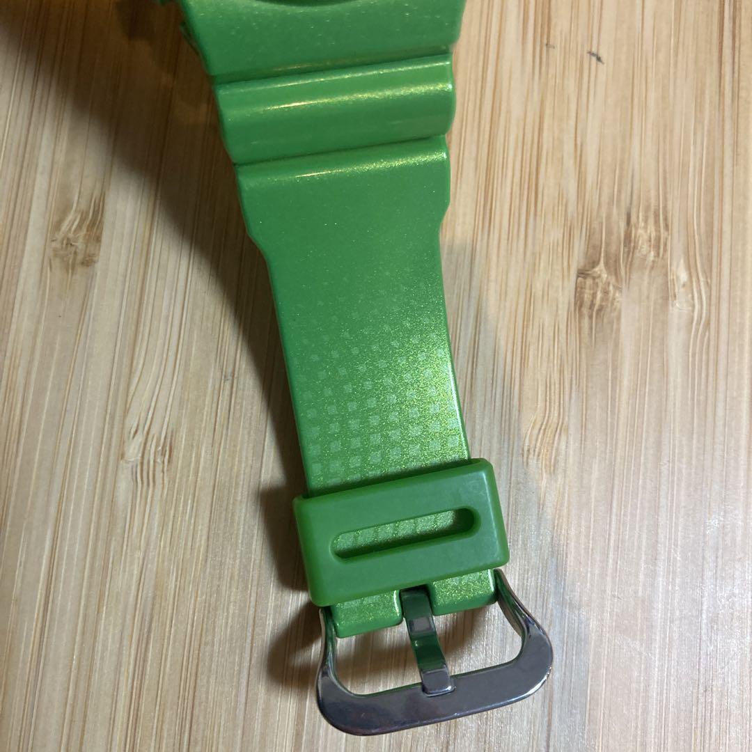 G-SHOCK DW-6900NB メタリックグリーン レアカラー 電池新品 画像3