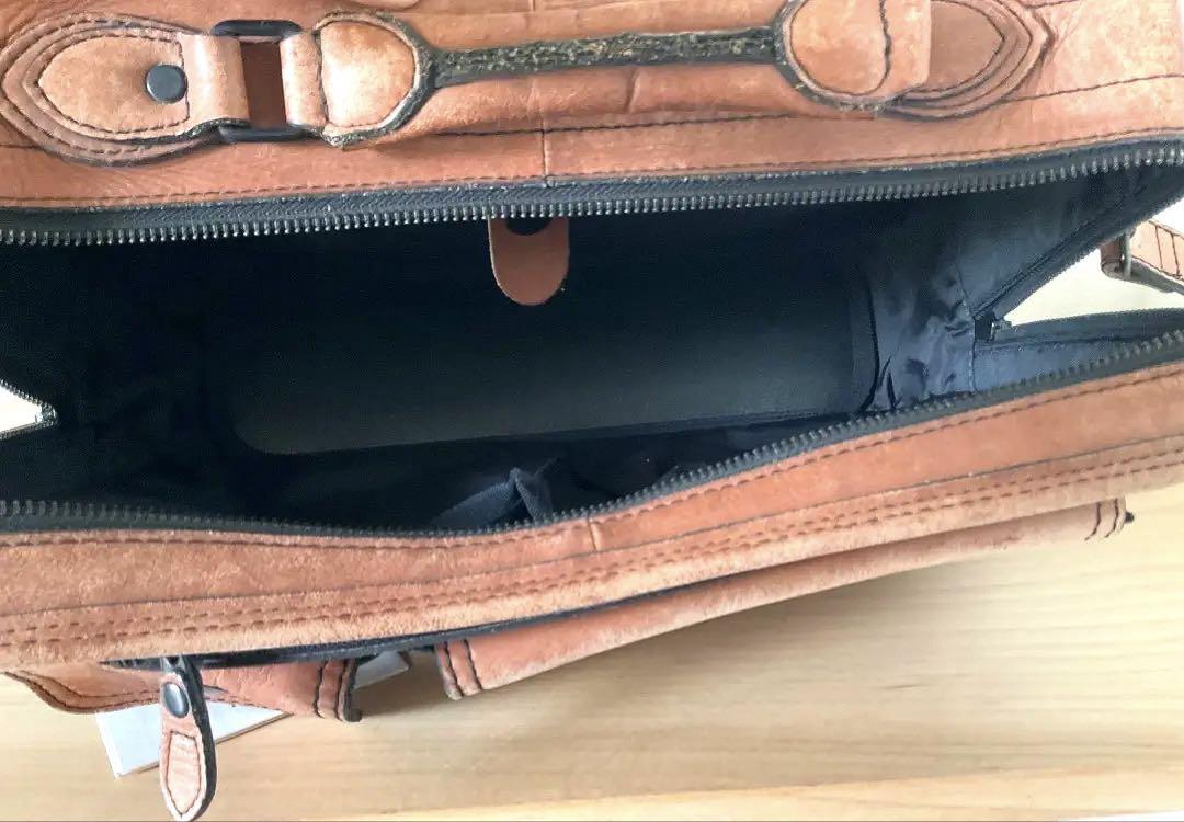【こうた】PORTER BARON 2WAY BRIEFCASE キャメル
