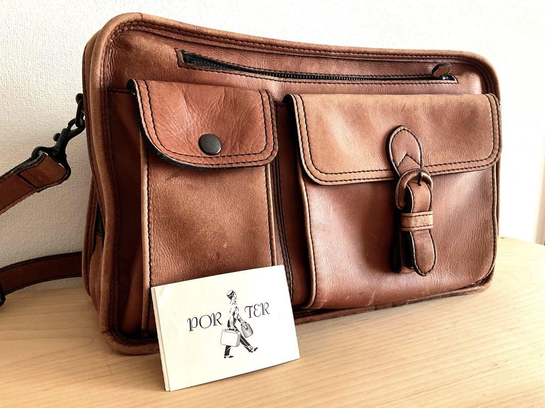 【こうた】PORTER BARON 2WAY BRIEFCASE キャメル