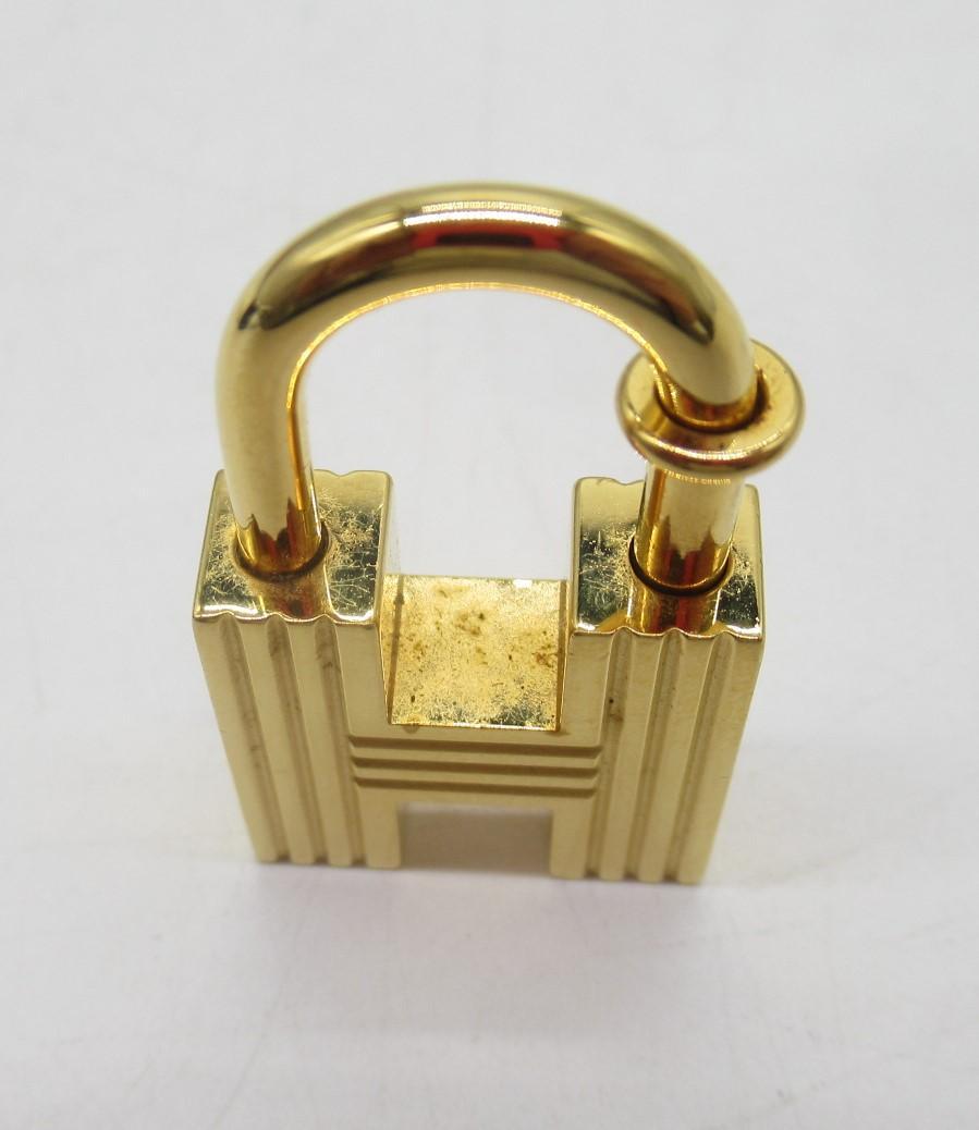 エルメス　カデナ　Hモチーフ H2000 ゴールド 中古品