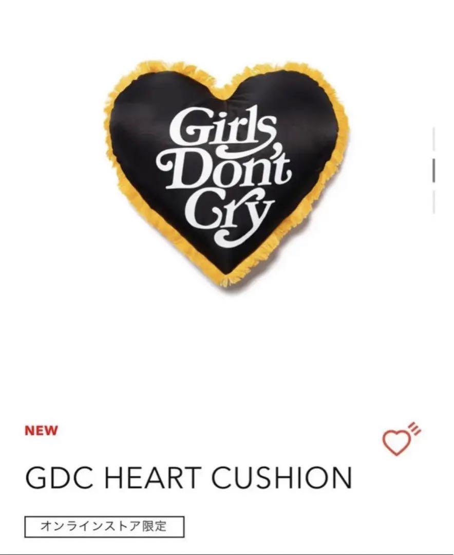 人気新作 HUMAN MADE GDC HEART CUSHION 限定品新品