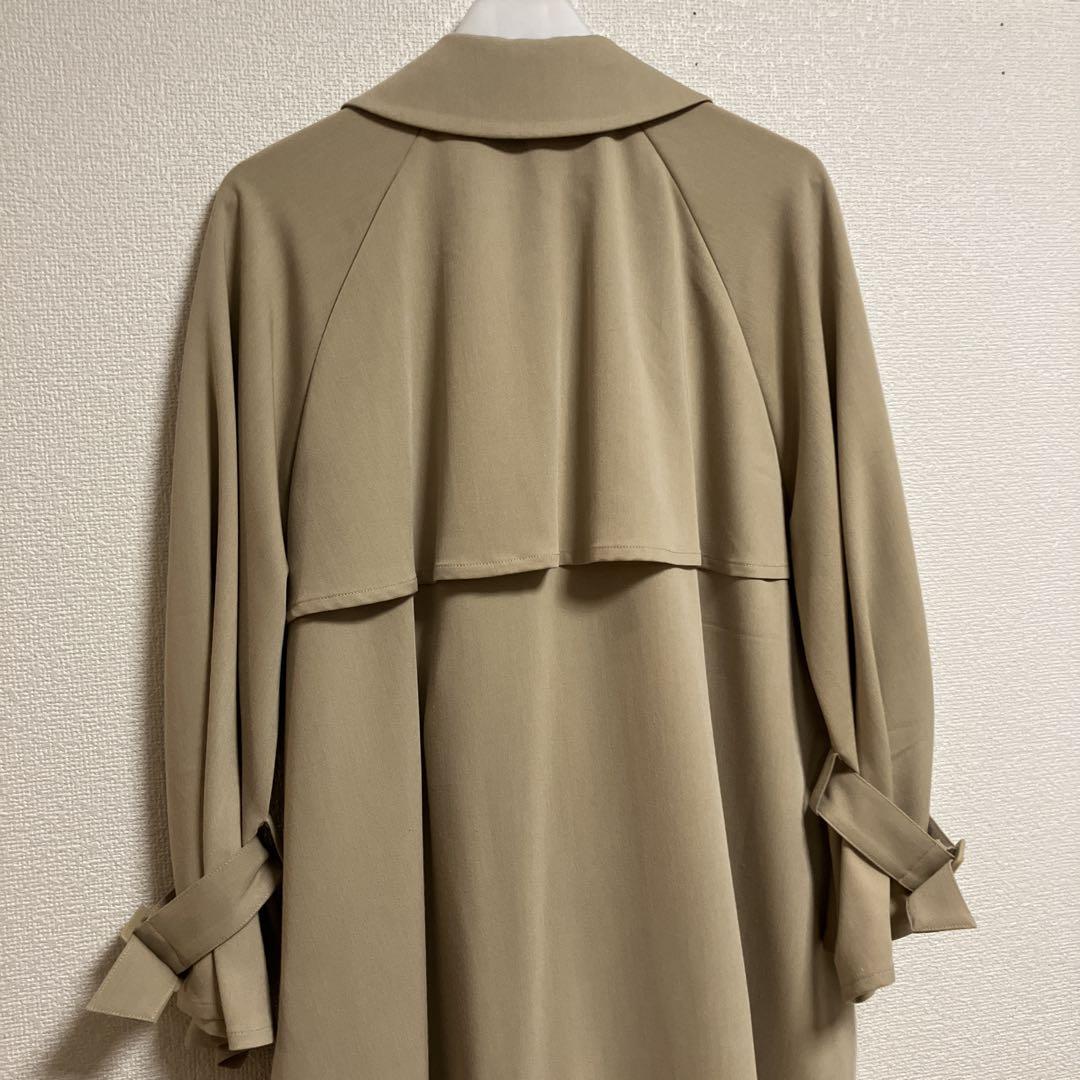 ジャケット・アウター eaphi mulch way collar long trench coat