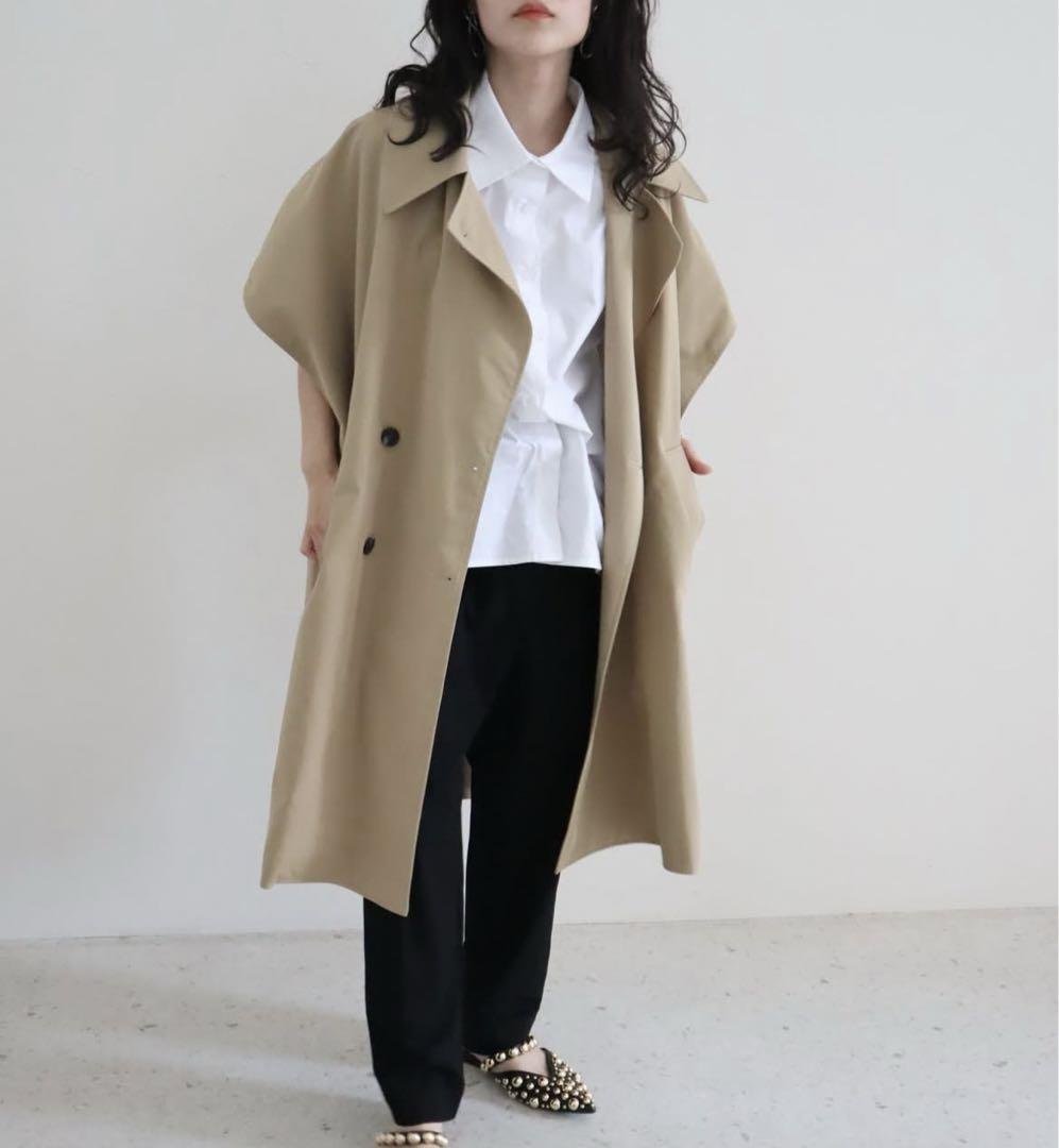 訳あってお買い得！30～80％OFF 完売品】HAILEE trench poncho - メルカリ ジャケット・アウター