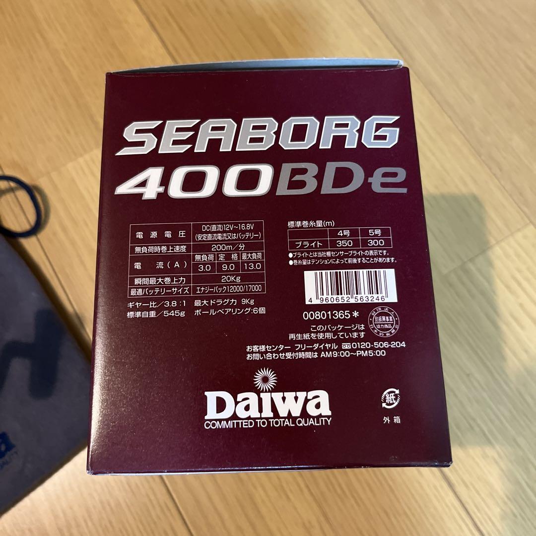 Daiwa SEABORG 400BDe 電動リール - メルカリ