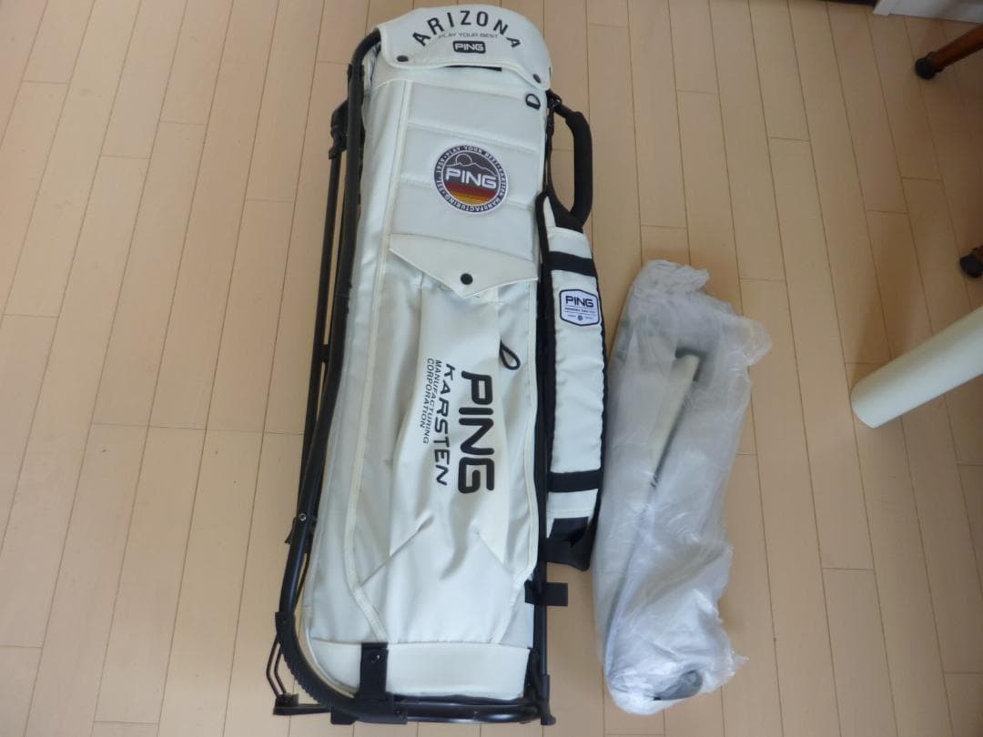 PINGピン　2025年春夏モデル　スタンドバックぴぷフレーム　ホワイト9型