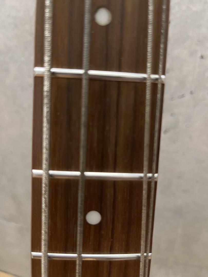 BUSKER'S エレキベース 4弦 レッド