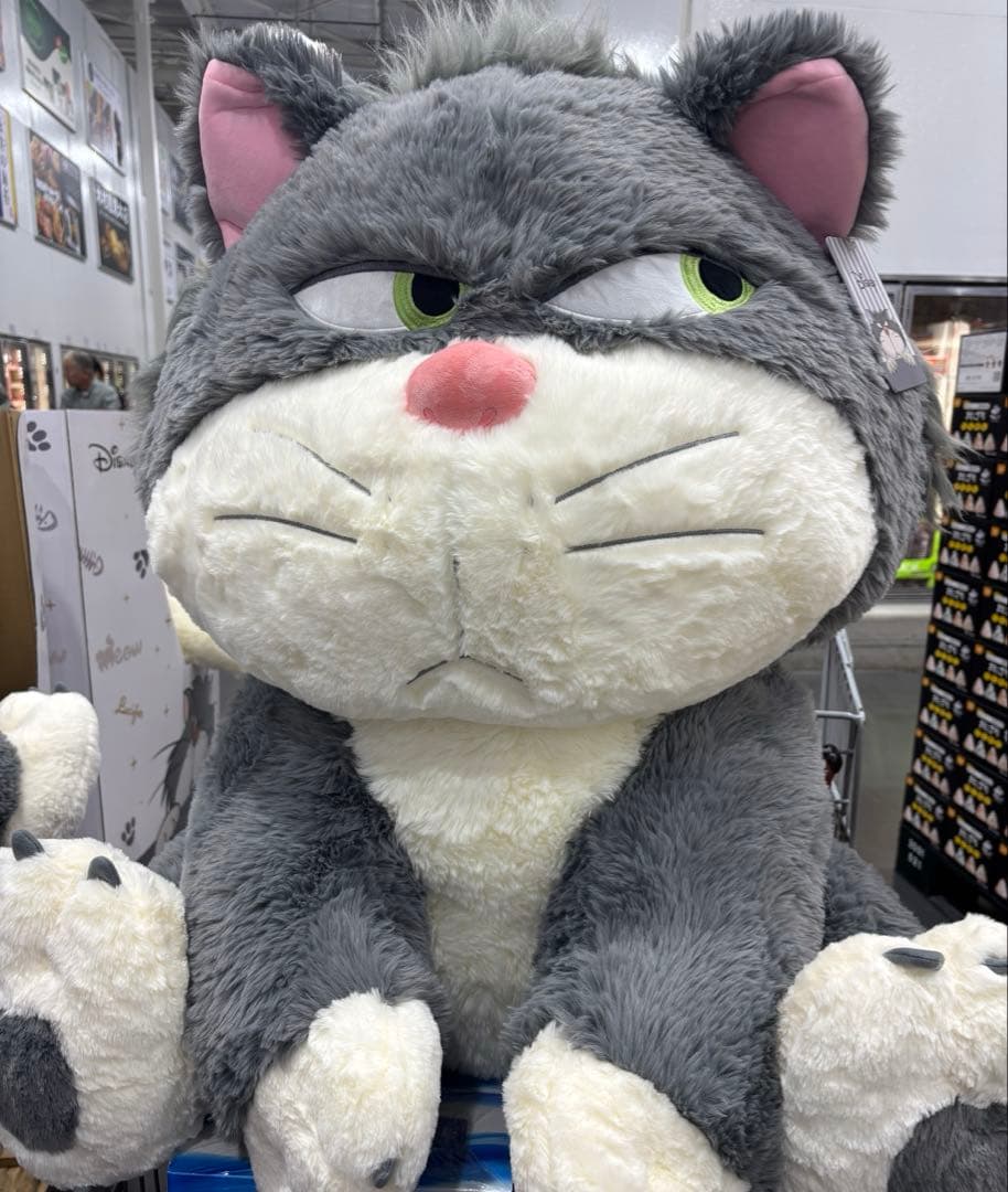 コストコ ルシファー ぬいぐるみ クリスマスプレゼント シンデレラDisney