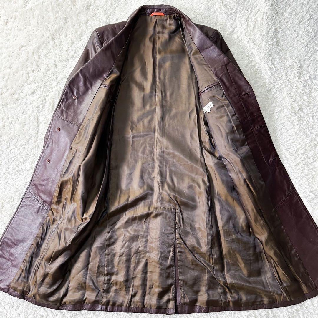 人気商品の再入荷情報をお届け！ 超希少】ポールスミス オールレザー チェスターコート 牛革 ジャケット・アウター