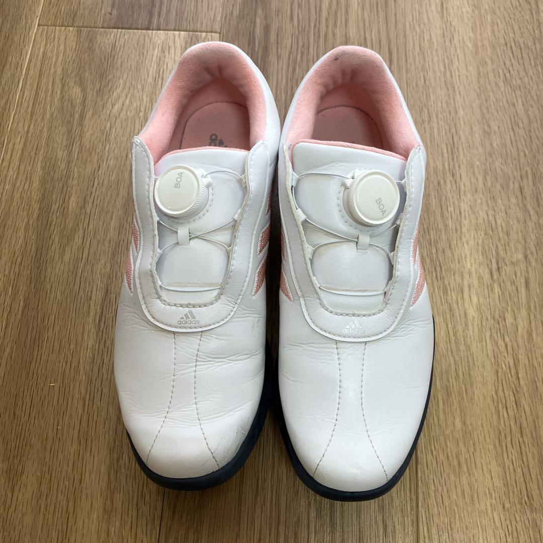 「新商品」に関するプレスリリース 女性用 ゴルフシューズ adidas ホワイト/ピンク メルカリ - シューズ(女性用)