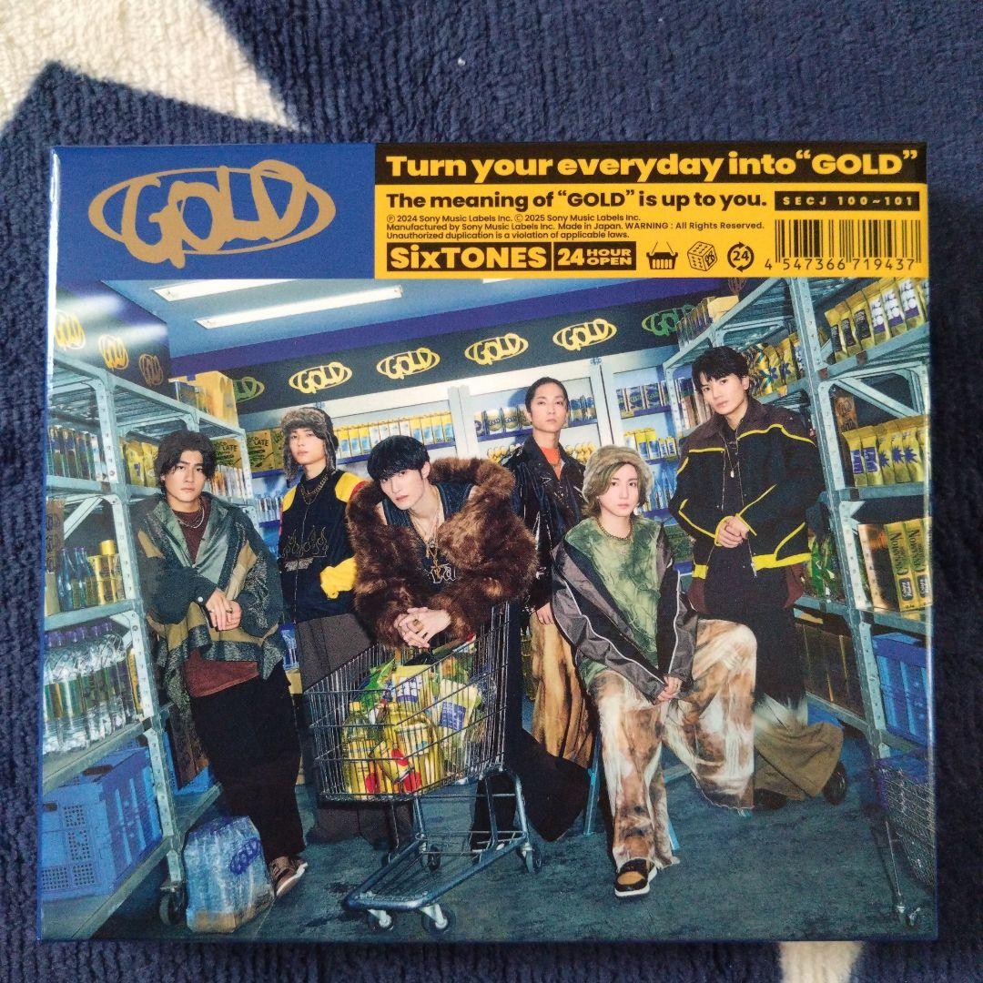 SixTONES - GOLD (初回盤A, DVD) - メルカリ