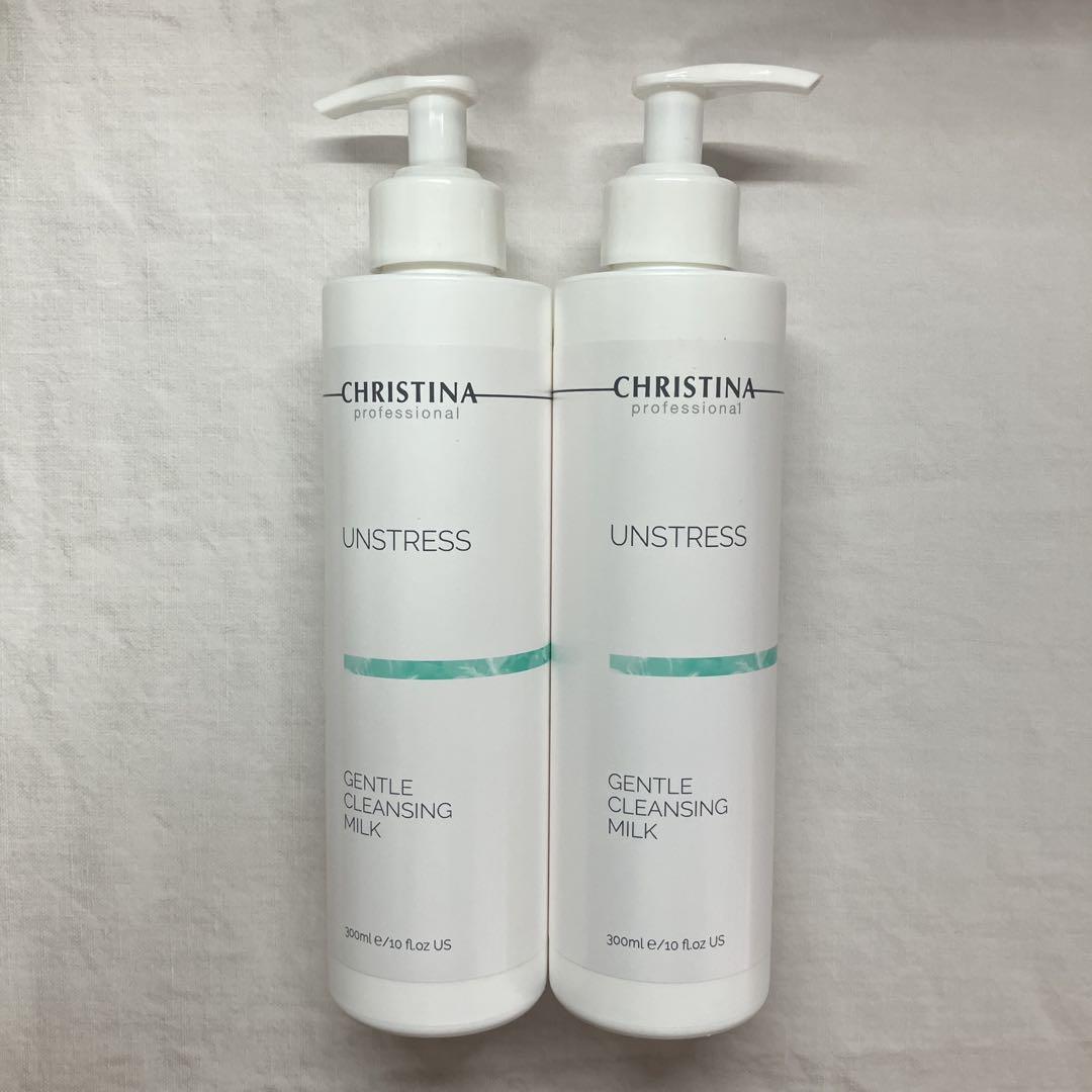 【新品・正規品】クリスティーナ アンストレスジェントルクレンジングミルク　2本 ジェントルクレンジングミルク【UNSTRESS】（CHRISTINA