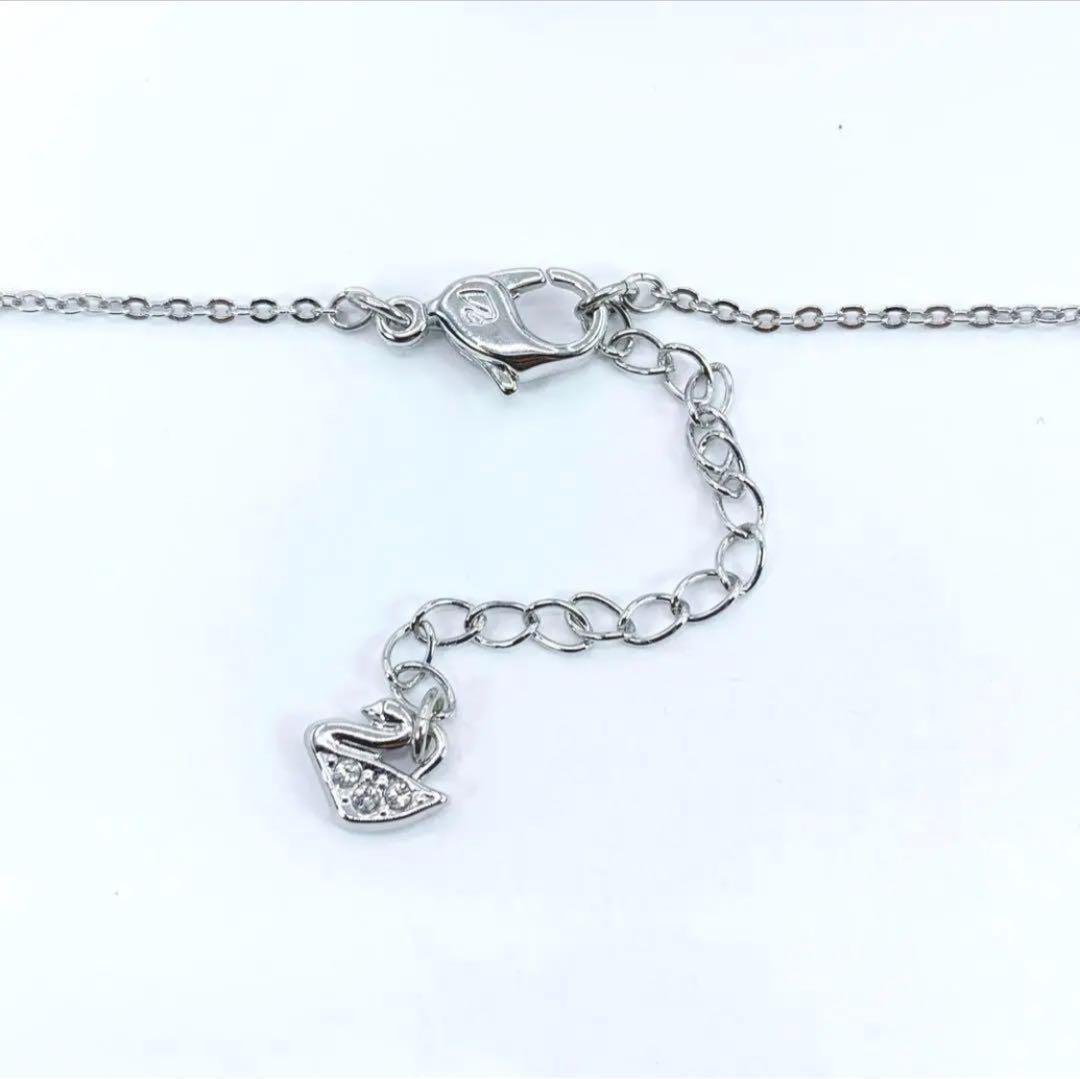 箱付き　SWAROVSKI　スワロフスキー　シルバー　ネックレス　ラインストーン