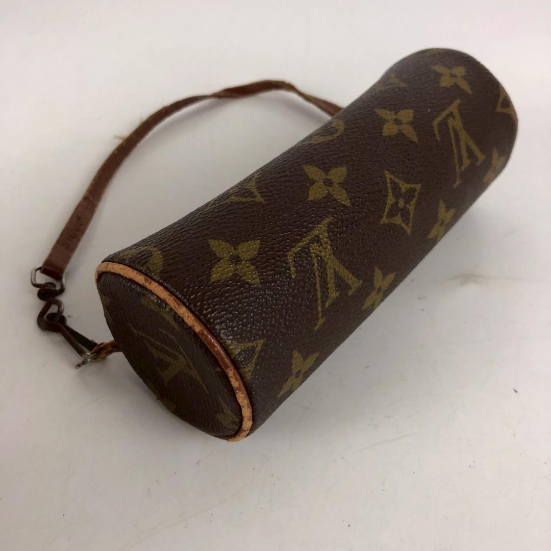 LOUIS VUITTON ルイヴィトン パピヨン ポーチ モノグラム ブラウン