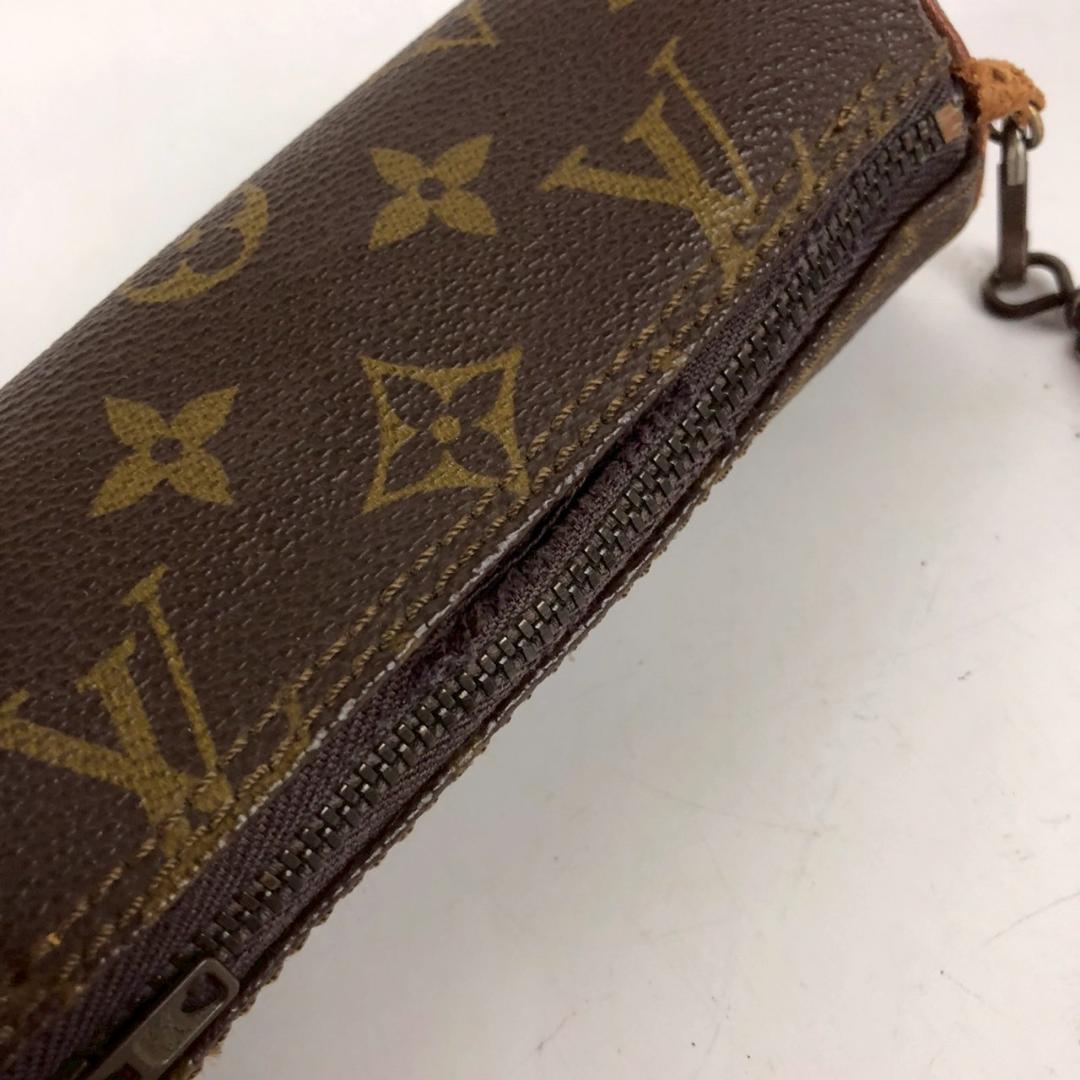 LOUIS VUITTON ルイヴィトン パピヨン ポーチ モノグラム ブラウン