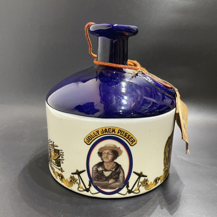 げます➴ 値下げ Pusser's rum 1.75ℓ 陶器ボトル 09Hfa-m62838842319 古酒未開栓 イギリス らくらくメ