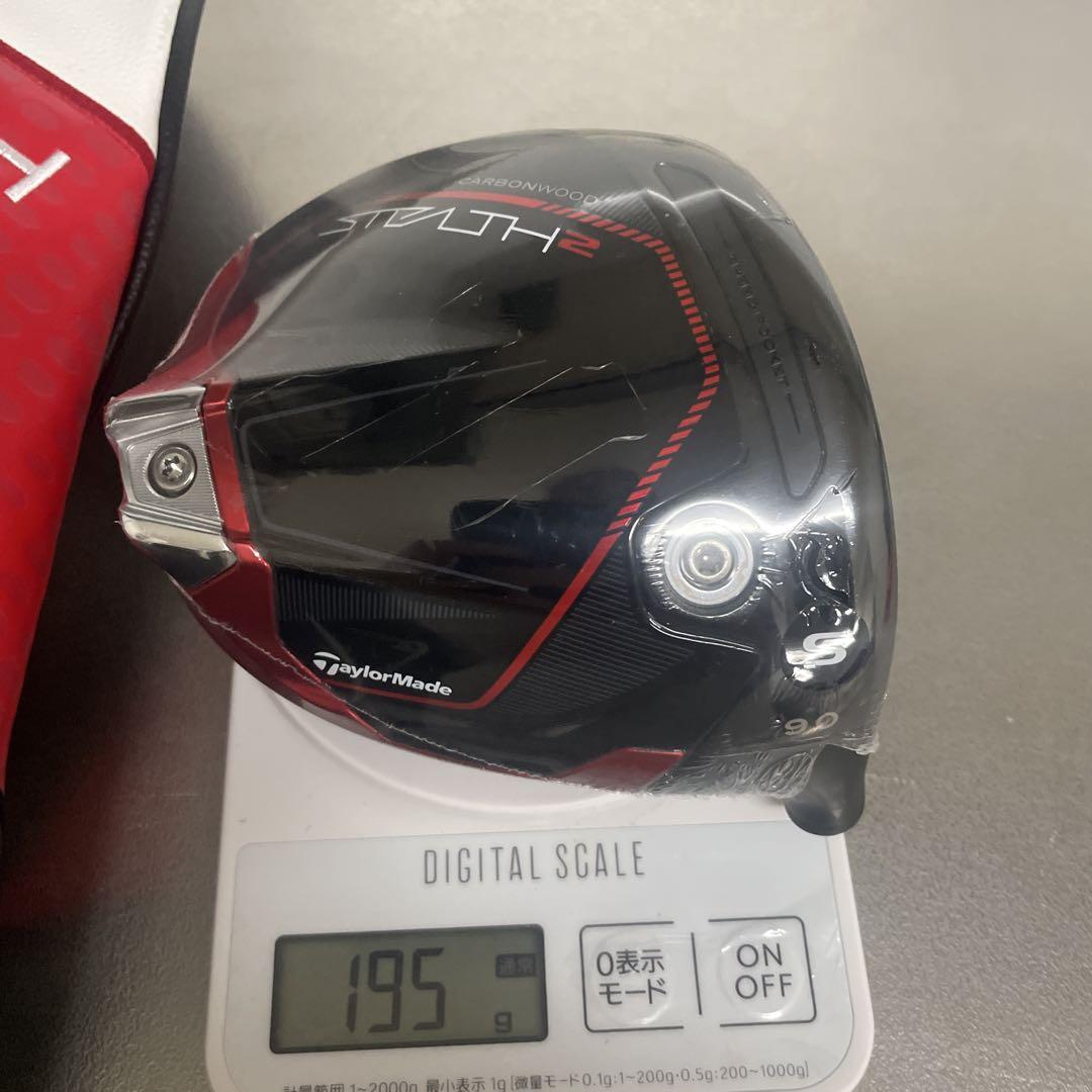 新品 9.0° テーラーメイド ステルス2 ヘッドのみ ドライバー