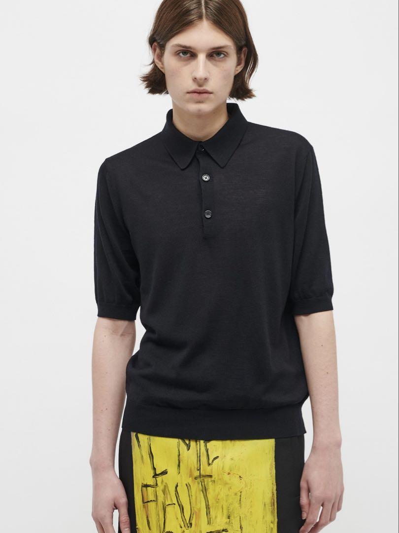 raf simons 23ss ニットポロトップス