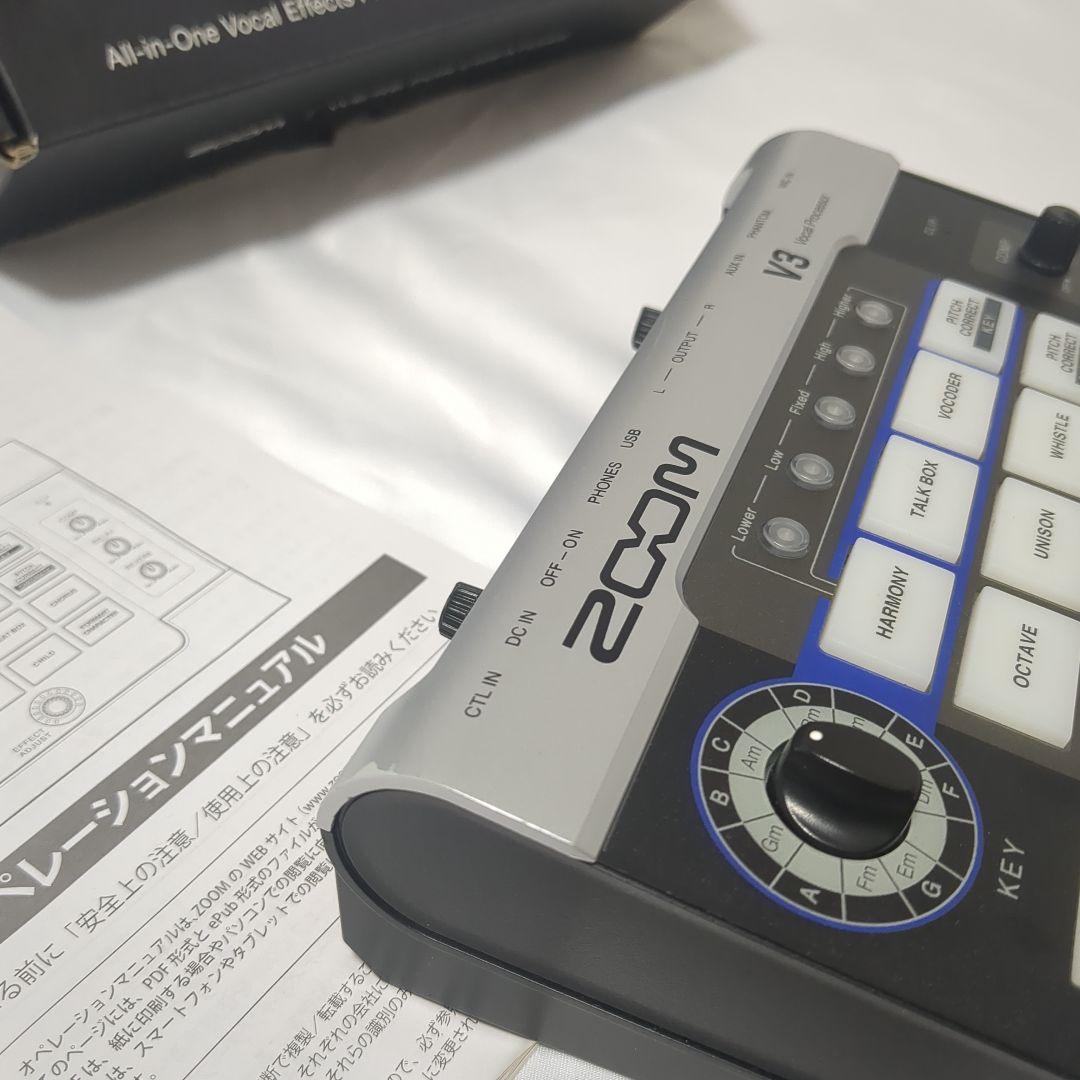 ZOOM V3 ボーカルエフェクトプロセッサー