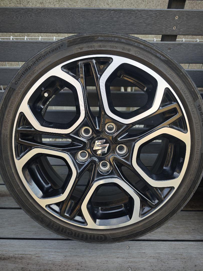 zc33s　スイフトスポーツ　17インチ　純正ホイール