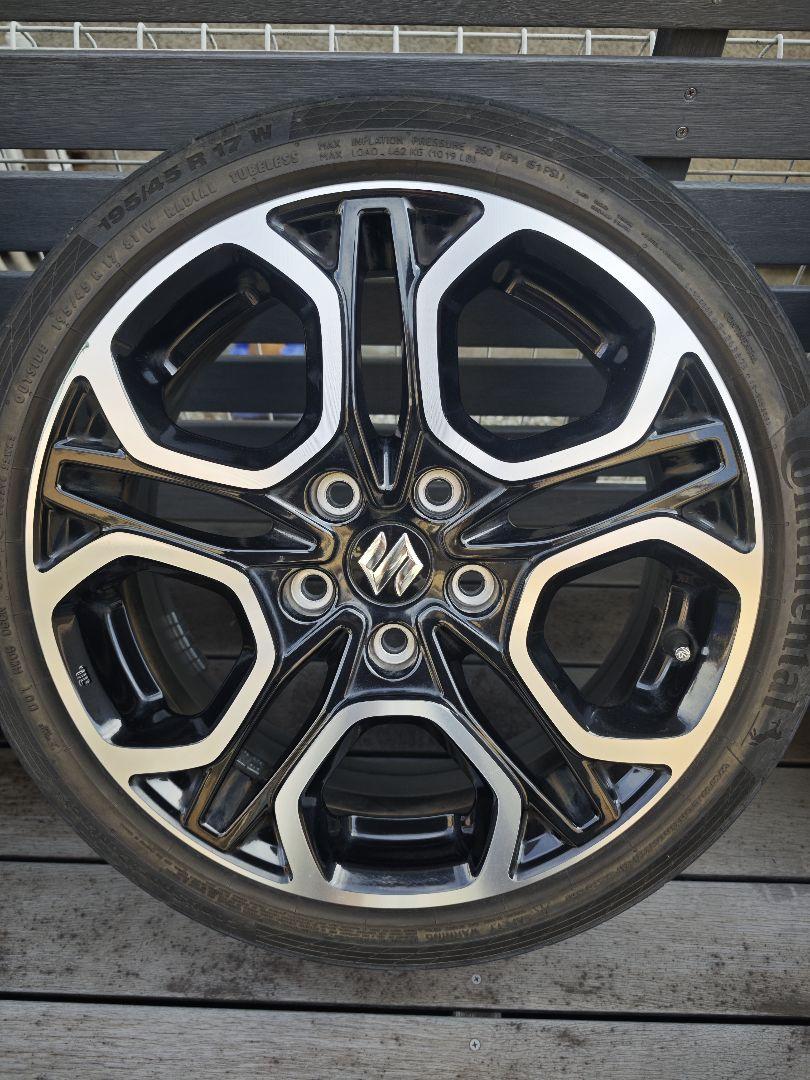 zc33s　スイフトスポーツ　17インチ　純正ホイール