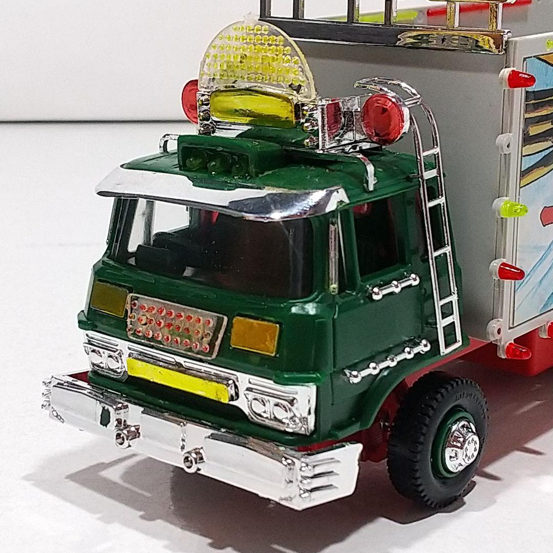組立品 1/48 度胸一番星 トラック野郎シリーズ モーターライズキット 現状品自動車