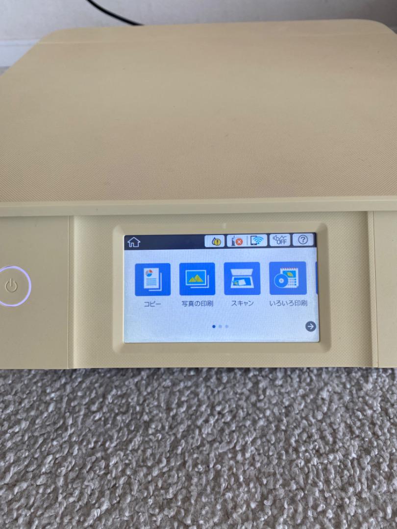 EPSON EP-880AW 多機能プリンター インク付き ジャンク品 - メルカリ