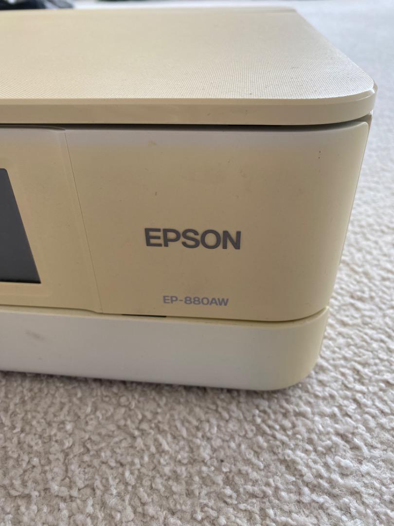 EPSON EP-880AW 多機能プリンター インク付き ジャンク品 - メルカリ