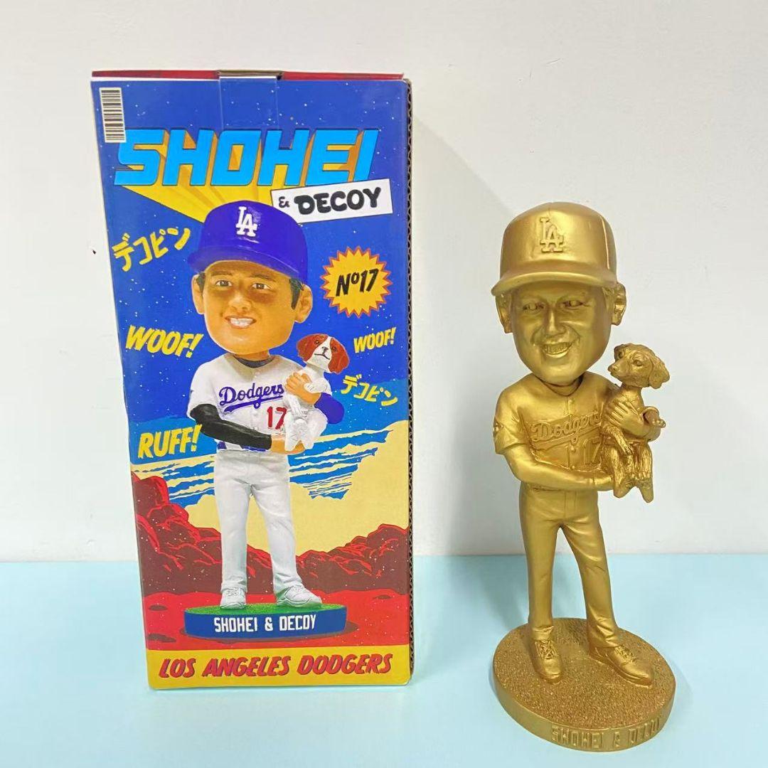金色　大谷翔平　デコピン　バブルヘッド　来場者限定
