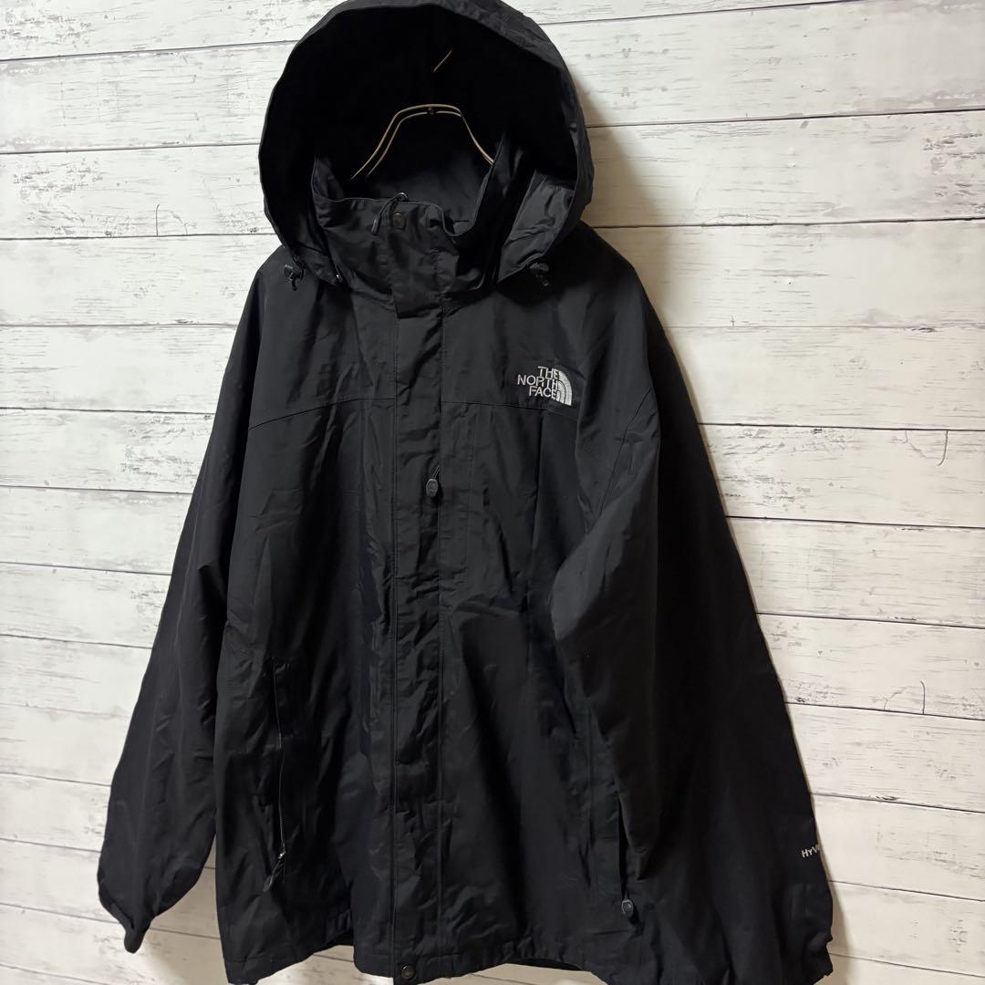 THE NORTH FACE ブラック マウンテンパーカー XXL