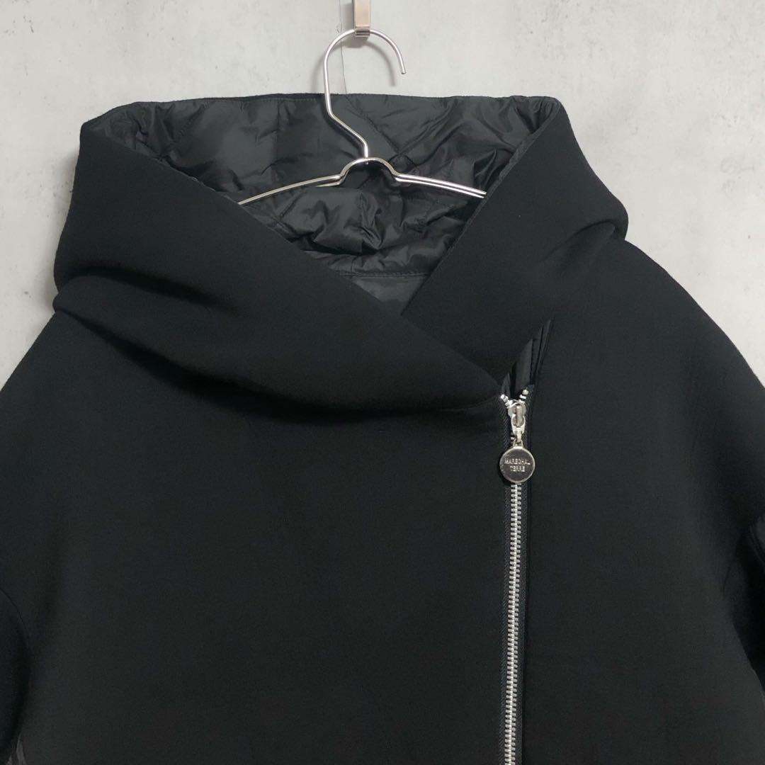 MARECHAL TERRE ダンボールニット ダウンフードパーカージャケット