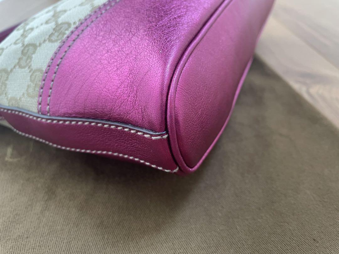 超美品☆ GUCCI グッチ ハンドバッグ GG柄 トートバッグ 保存袋付き