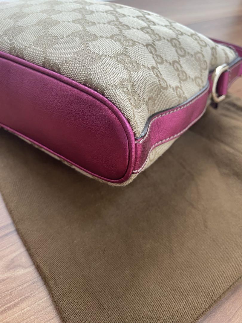 超美品☆ GUCCI グッチ ハンドバッグ GG柄 トートバッグ 保存袋付き