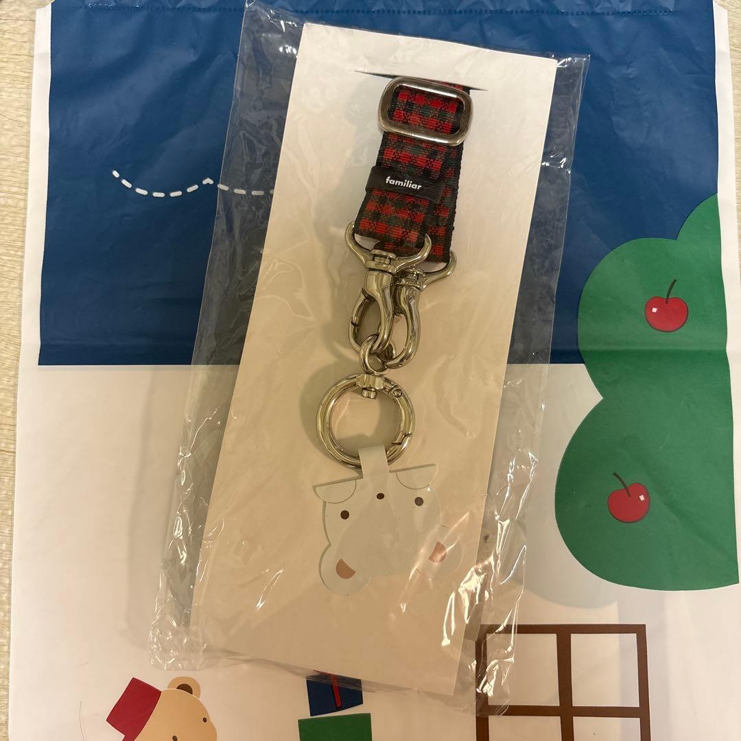 赤チェック ショルダーストラップ