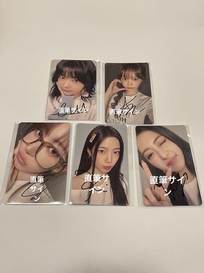 LE SSERAFIM ルセラフィム hot Weverse 直筆サイン トレカ LE SSERAFIM ルセラフィム hot Weverse 直筆サイン トレカ