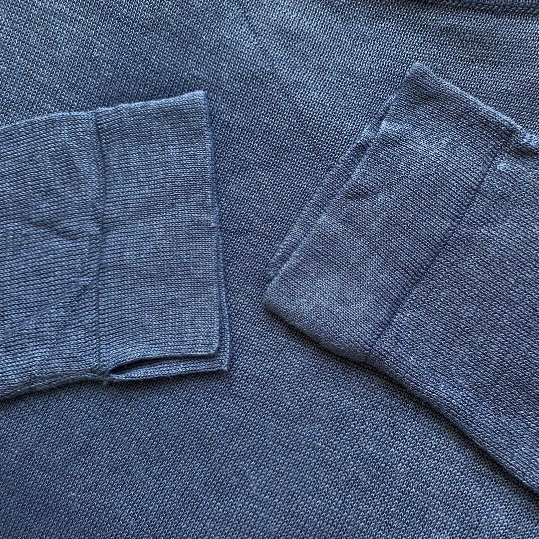 ダニエラグレジス * リネン トップス プルオーバー 春夏 ブルーグレー ダニエラグレジス * リネン トップス プルオーバー 春夏 ブルーグレー