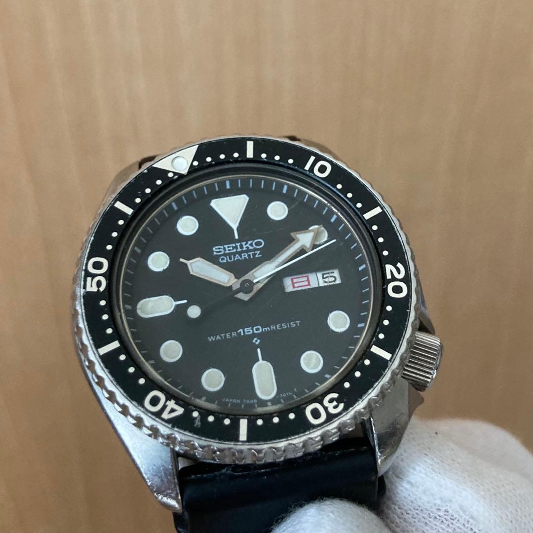 SEIKO　セイコーダイバー　7548-7000　ヴィンテージ　クオーツ腕時計