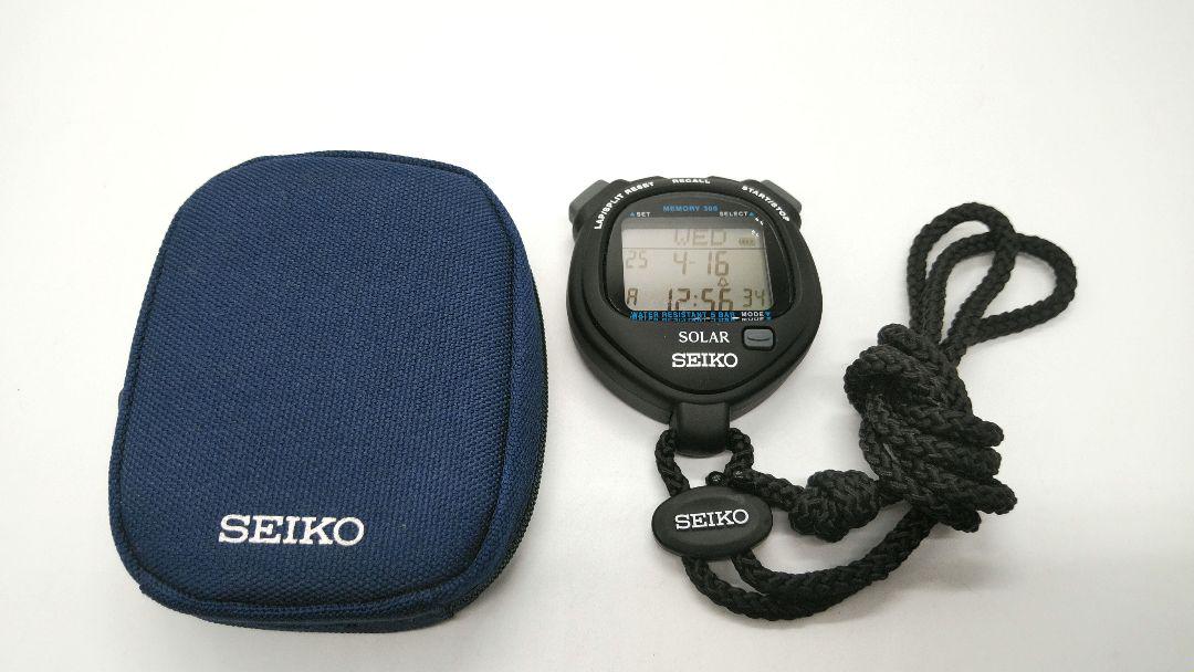 SEIKO ソーラー ストップウォッチ S061-00A0 5,639円