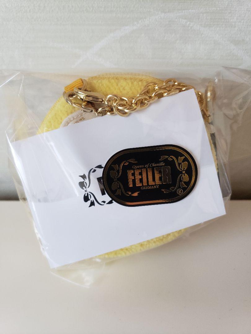 新品 FEILER アヒルチャームポーチ ／銀座店10周年記念限定
