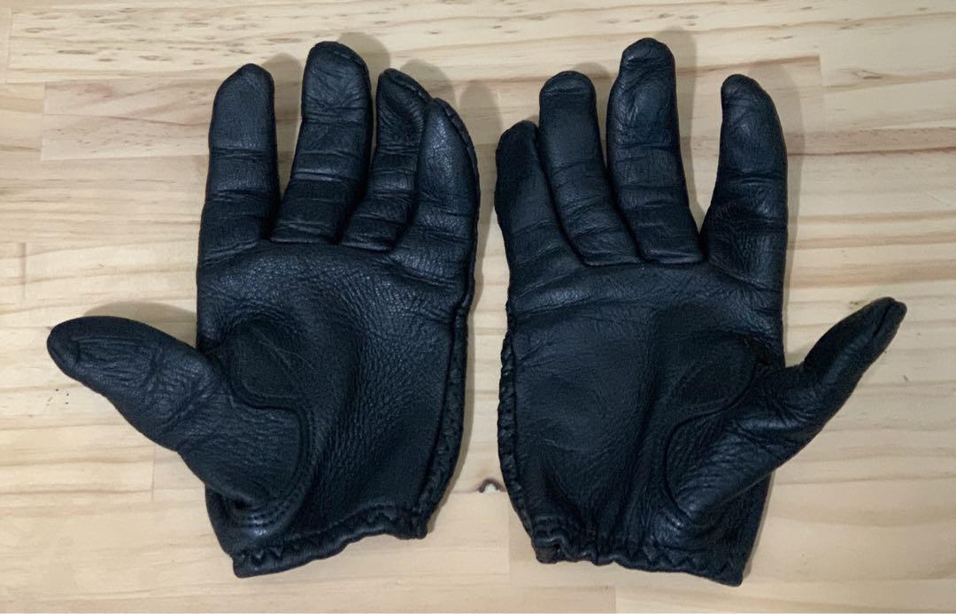 クリスマス2日間　LAMP GLOVES ランプグローブス パンチング 黒 S