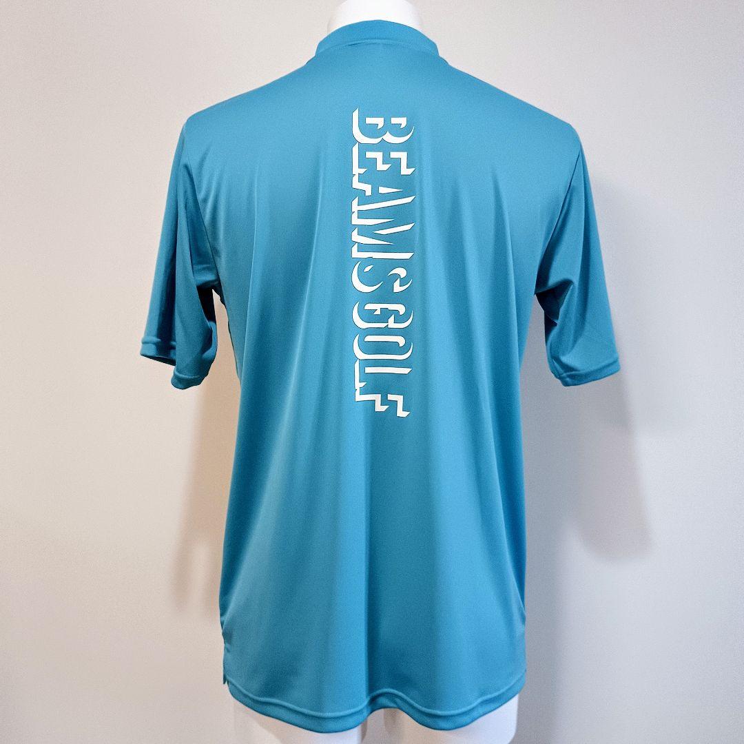 【極美品！】BEAMS GOLF ビームス ゴルフ ヘンリーネックドライシャツM 極美品！】BEAMS GOLF ビームス ゴルフ ヘンリーネックドライ