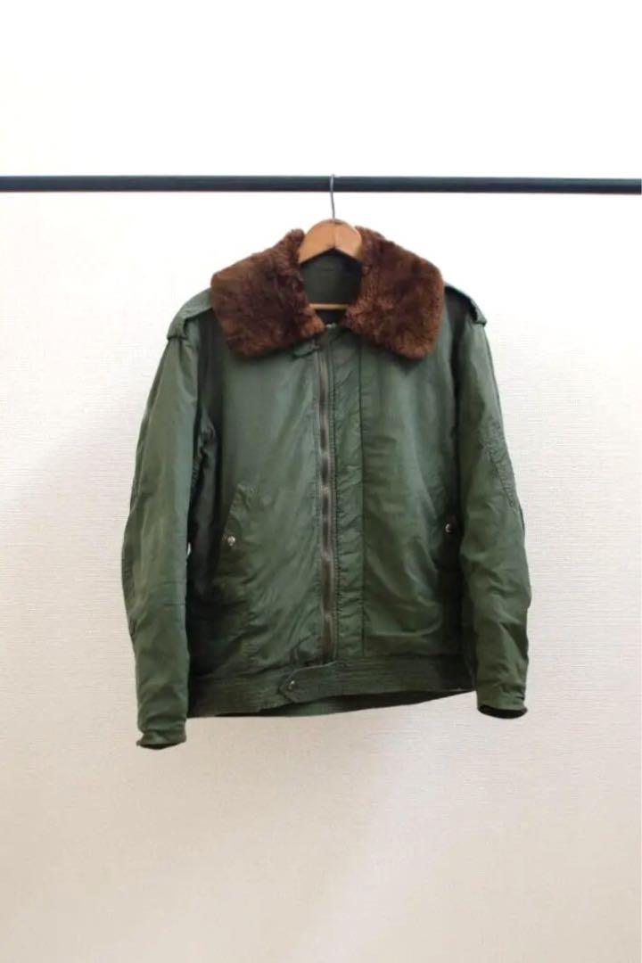 60s 70s フランス軍　パイロットジャケット　フライトジャケット　ビンテージ
