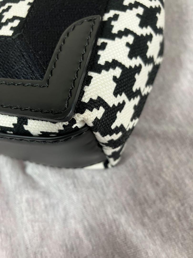 バレンシアガ ネイビー カバス XS トートバッグ 千鳥柄