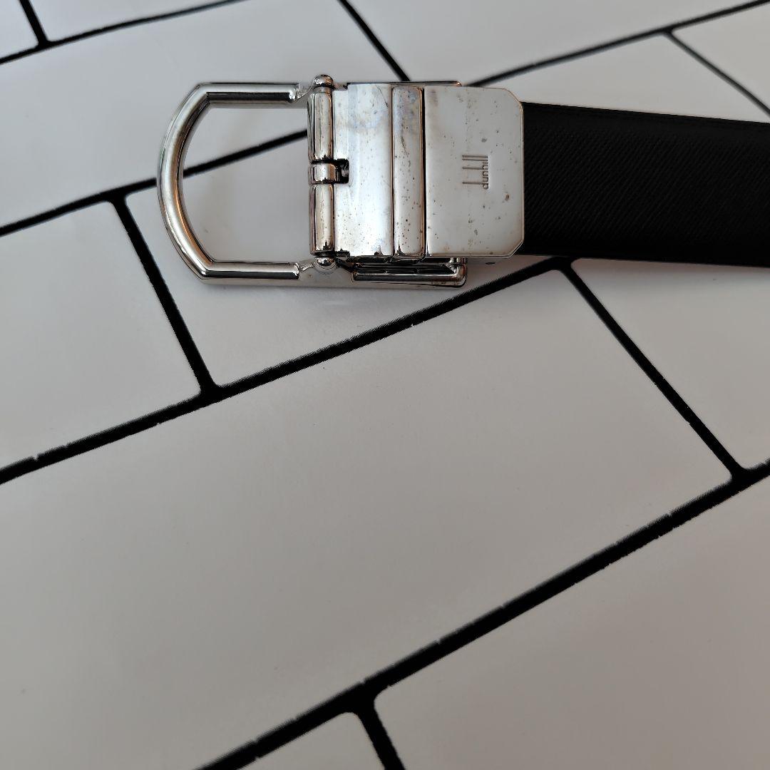 dunhill ダンヒル　ベルト　回転式リバーシブル　ブラック　ダークブラウン ダンヒル ベルト DUNHILL メンズベルト リバーシブル レザー