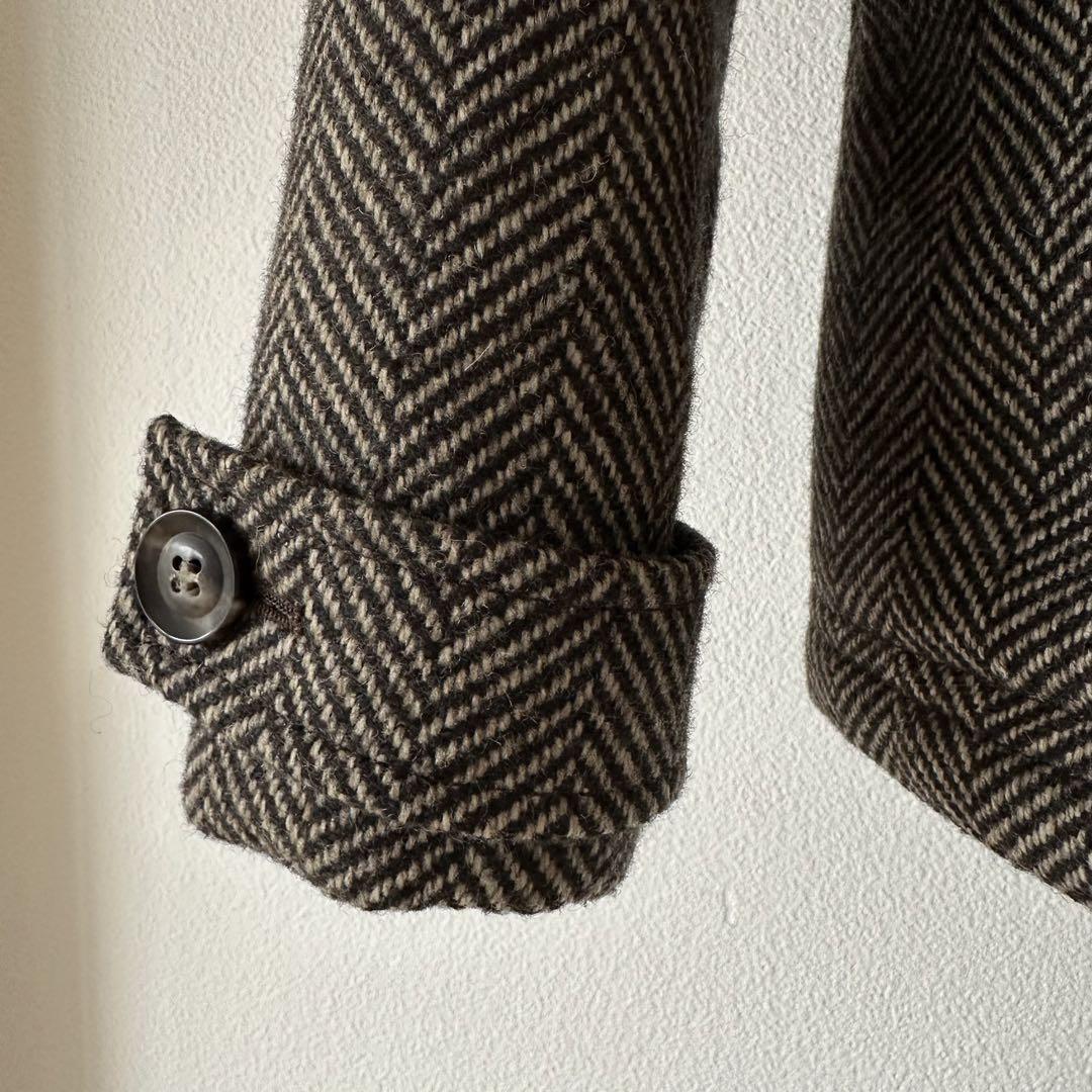 最終値下げ A.P.C コート アーペーセー ヘリンボーン Pコート ジャケット