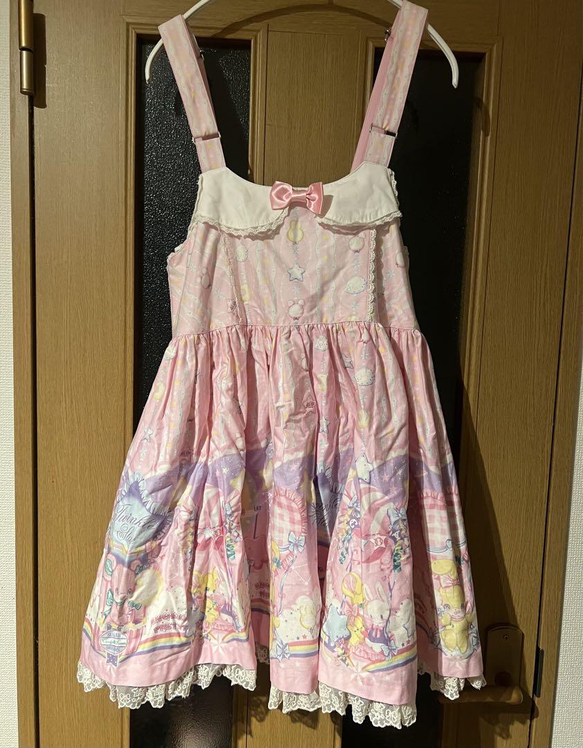 Angelic Pretty Cotton Candy shop サロペット