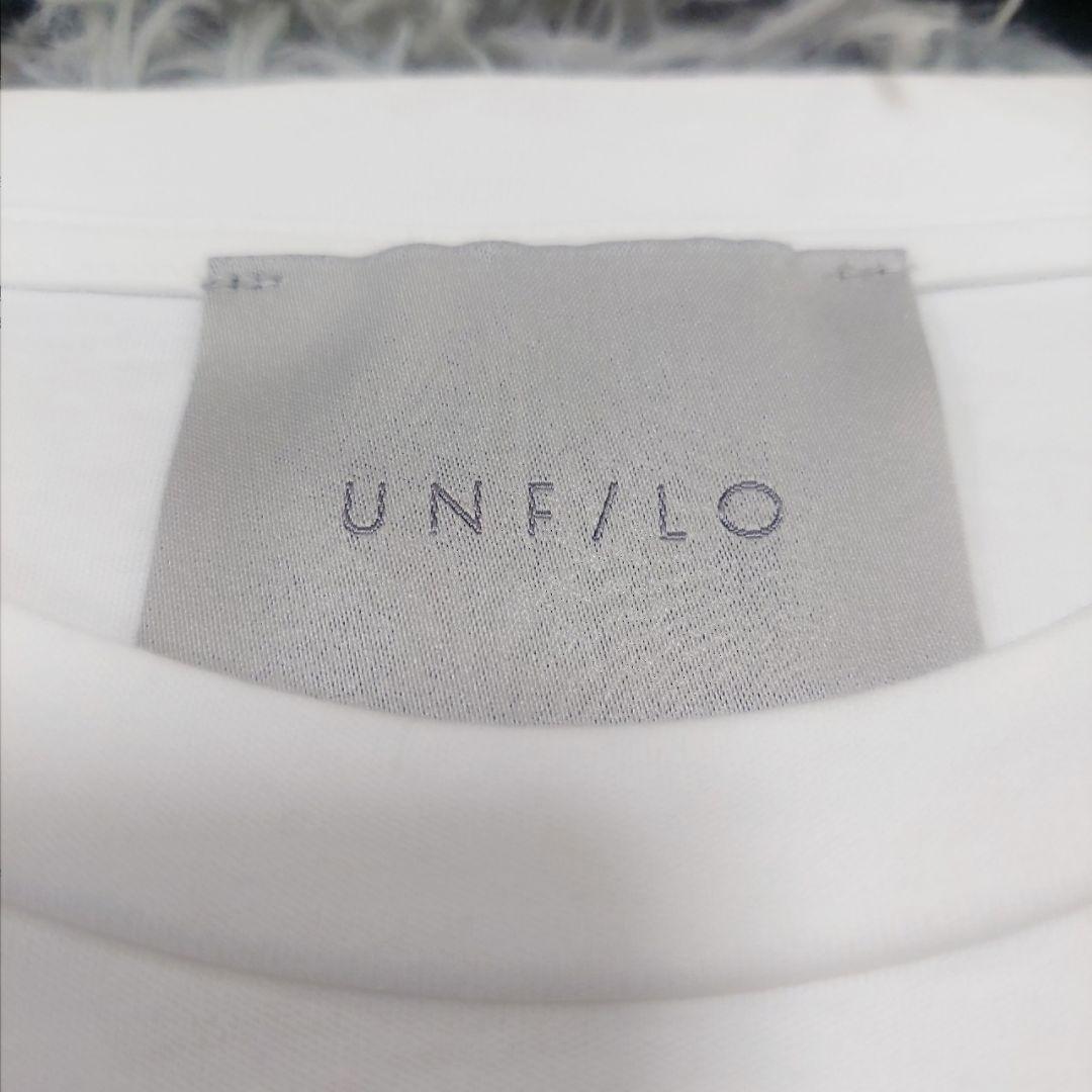 美品 UNFILO 大きいサイズ 44 洗える 切り替え Aライン カットソー