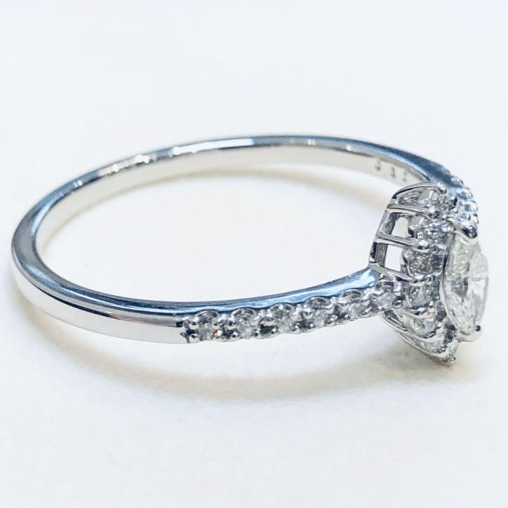 Pt900 ダイヤモンド リング 0.30ct — セルビーオンラインストア