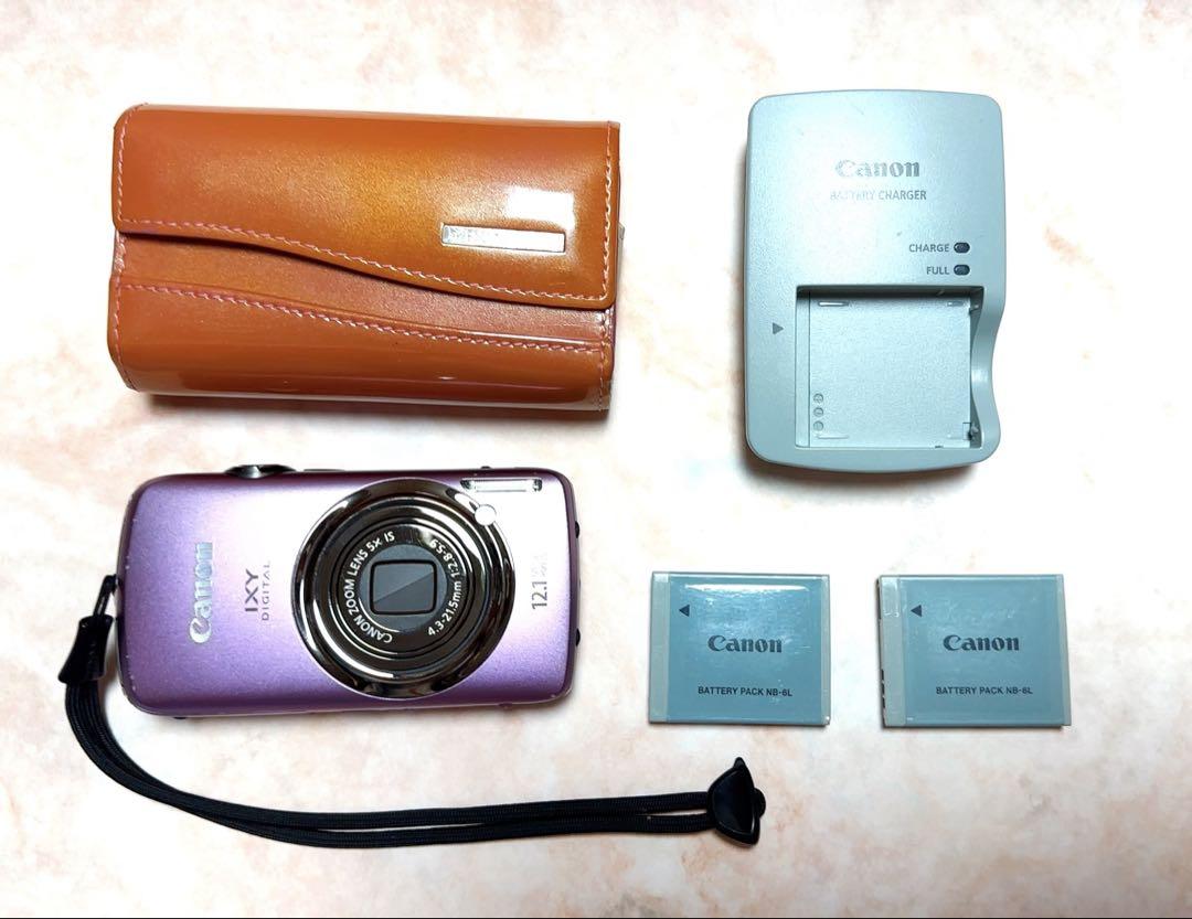 Canon IXY DIGITAL 930 IS 付属品完品 Canon IXY DIGITAL 930 IS パープル デジタルカメラ